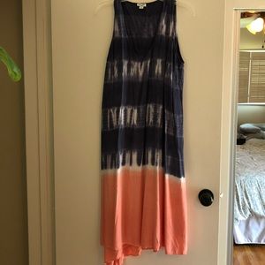 Splendid maxi dress/cover up size large